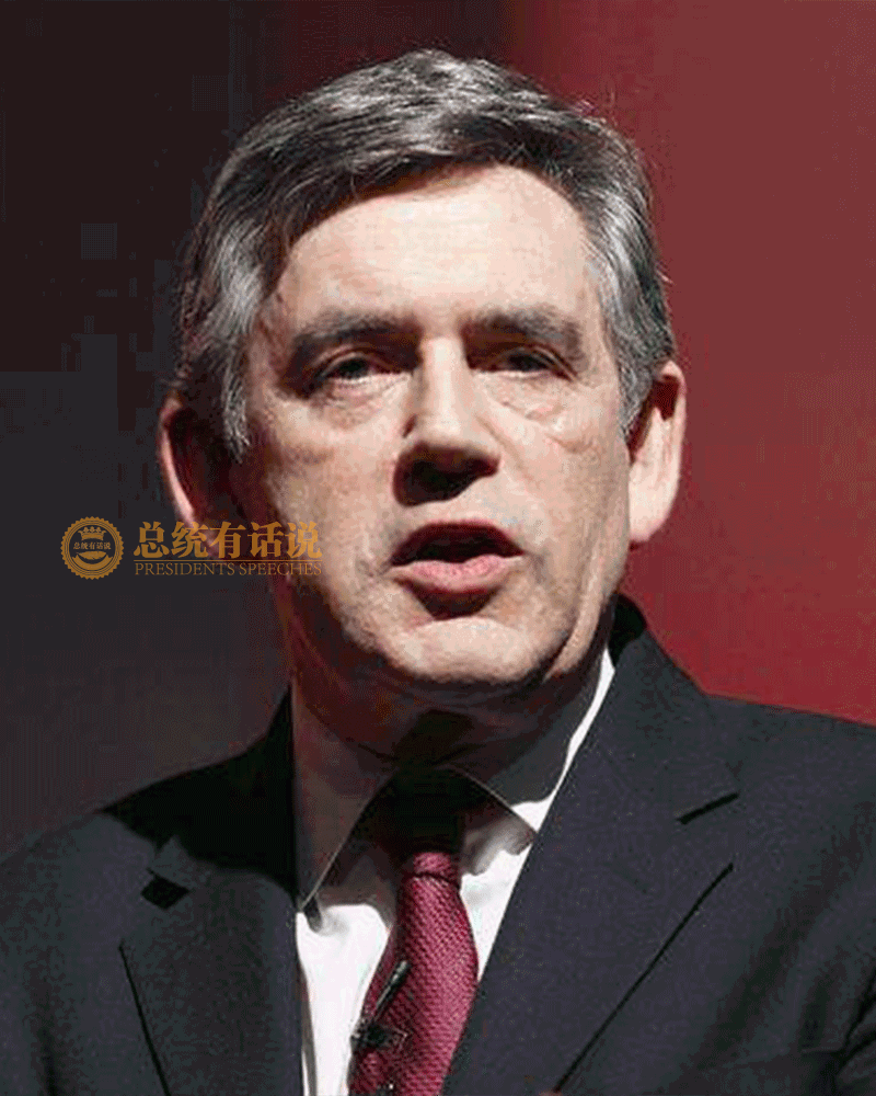 james gordon brown 英国第52位首相 1951年2月20日生于苏格兰的